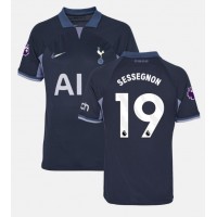 Tottenham Hotspur Ryan Sessegnon #19 Vonkajší futbalový dres 2023-24 Krátky Rukáv